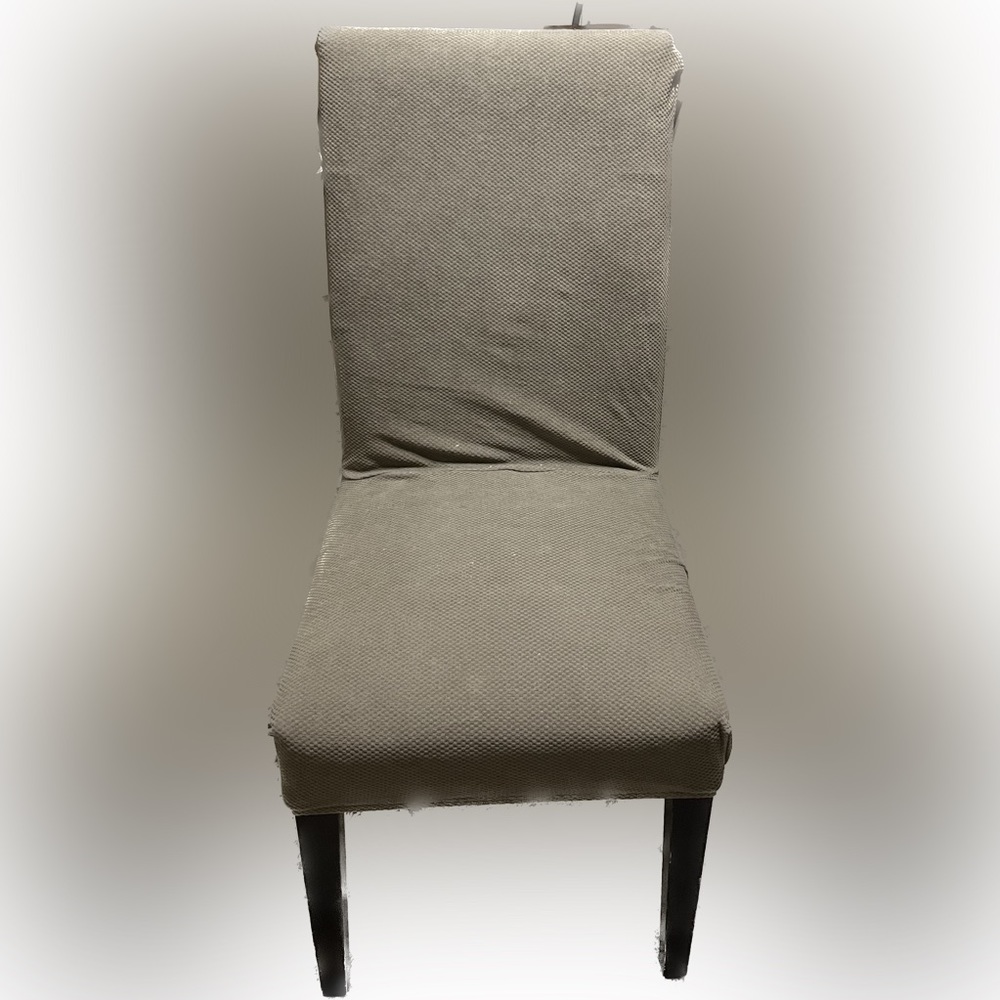 Sure Fit slip covers for dining chairs
 Taupe color stretch fabric set of 2.
